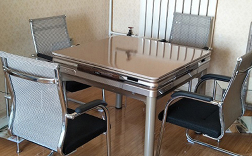 甘州全自动甘州甘州麻将机安装现场